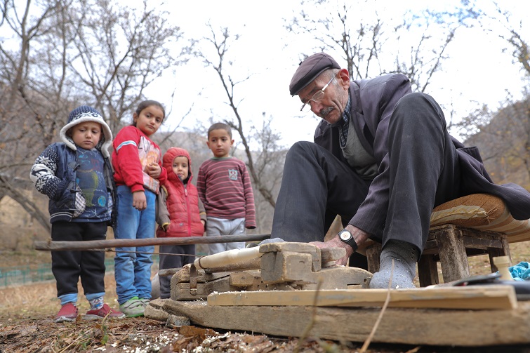 Hosteyê kevirên kişikê li Baxçesarayê Alî Yaba